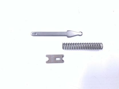 Ruger Speed Six 357mag pistol parts: hammer strut, mainspring, and seat