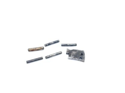 Armi-Galesi Brescia-Brevetto 25acp pistol parts, firing lever and pins