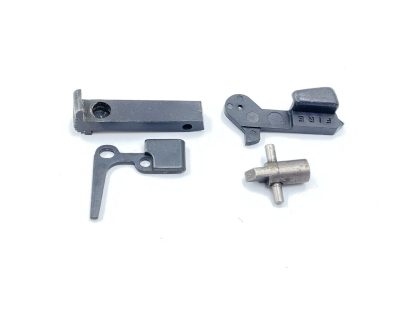 Bryco 38 380acp. pistol parts, cam, mag. catch, safety, and lever