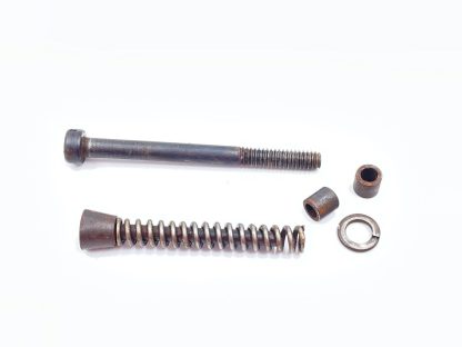 FIE SB 20ga. shotgun parts, plunger, spring, washer, bushings, and stock bolt