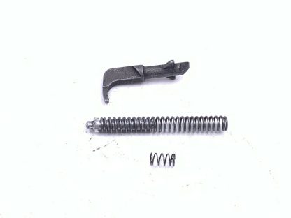 Smith and Wesson 4043, 40 S&W pistol parts, drawbar plunger, spring, disconnector