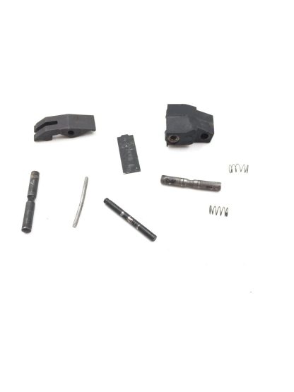 Smith and Wesson 910S 9mm, pistol parts, lever, pins, and springs - Image 4