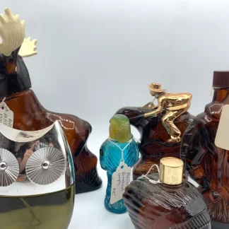 Vintage Avon Cologne Bottles- Animals