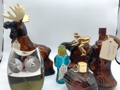 Vintage Avon Cologne Bottles- Animals