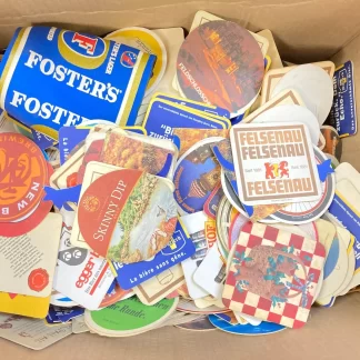 Large Box of Foreign and Domestic Beer Coasters