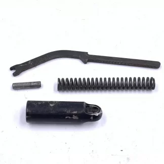 Ruger P85 MKII 9mm pistol parts, hammer strut, spring, seat, and pin