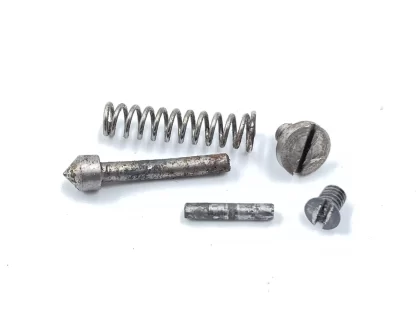 Sears/Roebuck 100.10041 20ga. shotgun parts, plunger, spring, screws, and pin