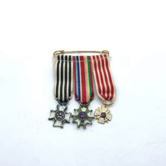 Vintage Medals Vest Pin
