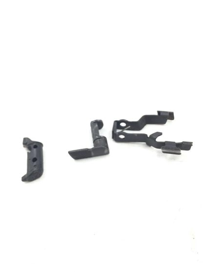 Smith and Wesson M&P9C 9mm, pistol parts, slide catch, magazine catch, disassembly lever