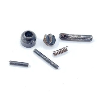 Rossi 68 38spl. revolver parts, pins, spring, nut, and swivel