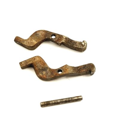 Winchester 24, 12ga Shotgun Part.  Levers (L/R) w/ Pin - Image 2