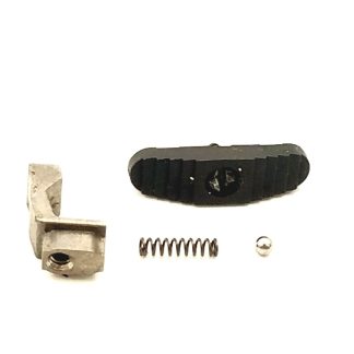 Mossberg 500, 12ga Shotgun Part. Safety, Button Plate, Ball, Spring, Screw