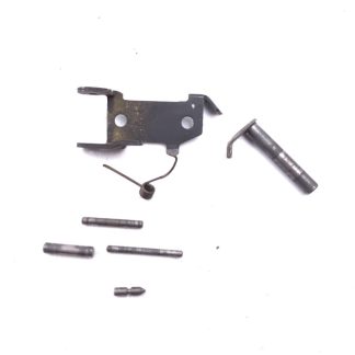 Ruger P85 9mm pistol parts: ejector, hammer pivot, spring, pins