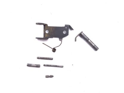 Ruger P85 9mm pistol parts: ejector, hammer pivot, spring, pins