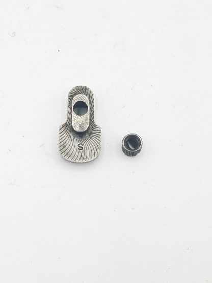 Smith and Wesson 67 38 Special Revolver Parts:  Thumb Piece and Screw - Image 3