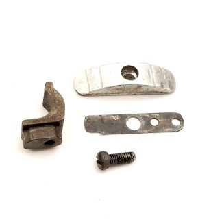 Mossberg 500 ATP, 12ga Shotgun Part. Safety, Button (metal), Plate, Screw
