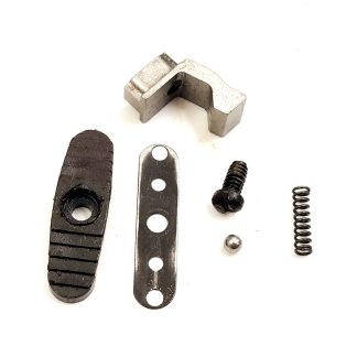 Mossberg 500A, 12ga Shotgun Part. Safety, Button, Plate, Ball, Spring, Screw