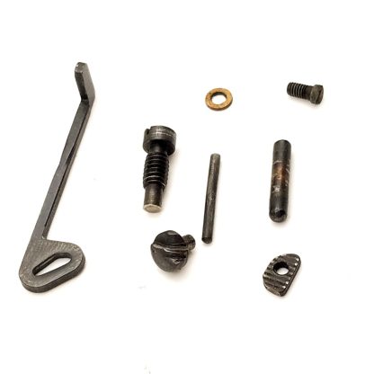 Smith & Wesson 14-3, 38Spl Revolver Part. Hammer Stop, Lug, Strain Screw, Washer, Lever Screw, Pins - Image 5