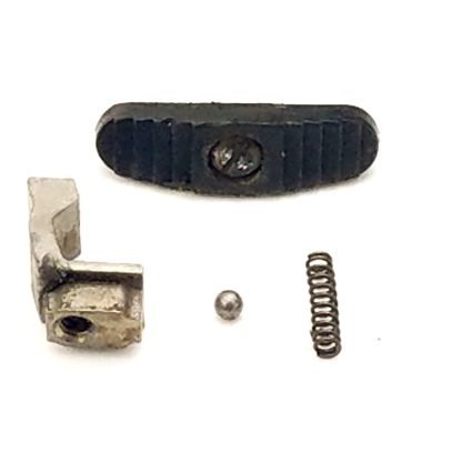 Mossberg 500A, 12ga Shotgun Part. Safety, Button, Plate, Ball, Spring, Screw
