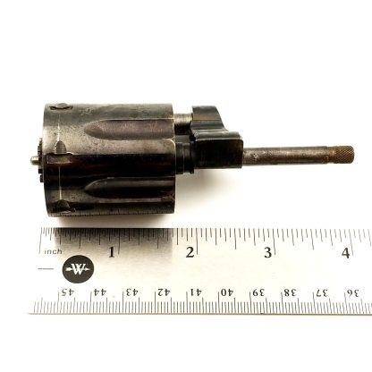 Smith & Wesson 14-3, 38Spl Revolver Part. Cylinder w/ Yoke. - Image 3