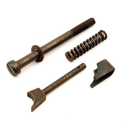 FIE Single Barrel, 12ga Shotgun Part. Stock Bolt w/ Washer, Action Spring w/ Plunger, Guide - Image 5