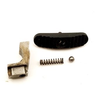 Mossberg 500A, 12ga Shotgun Part. Safety, Button, Plate, Ball, Spring, Screw