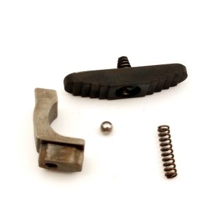 Mossberg 500A, 12ga Shotgun Part. Safety, Button, Plate, Ball, Spring, Screw