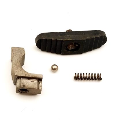 Mossberg 500A, 12ga Shotgun Part. Safety, Button, Plate, Ball, Spring, Screw