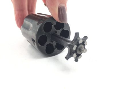 Smith & Wesson 14-3 .38Spl, Revolver Parts: Cylinder with Yoke - Image 6