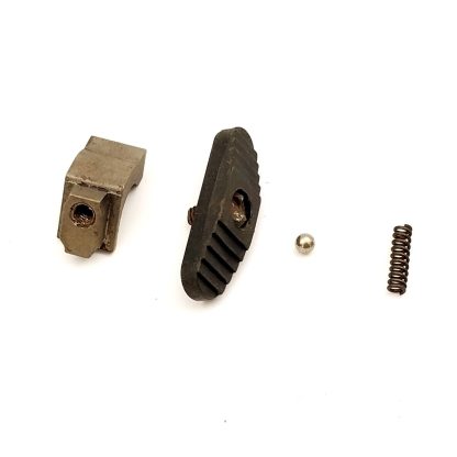 Mossberg 500A, 12ga Shotgun Part. Safety, Button, Plate, Ball, Spring, Screw - Image 4