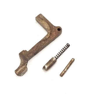 J. C. Higgins 583.1 12ga, Shotgun Part.  Lever w/ Pin, Carrier Spring w/ Plunger