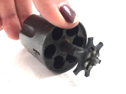 Rohm 38S .38Special, Revolver Parts: Cylinder with Crane - Image 5