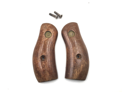 New England Firearms R92 .22LR, Revolver Parts: Wooden Grips with Screws