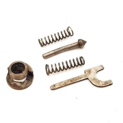 J. Stevens 107B, 12ga Shotgun Part. Stop Bolt Spring w/ Plunger, Top Snap Spring w/ Plunger, Seat - Image 3