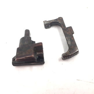 Bryco Jennings Nine 9mm, Pistol Parts: Disassembly Button, Mag Release