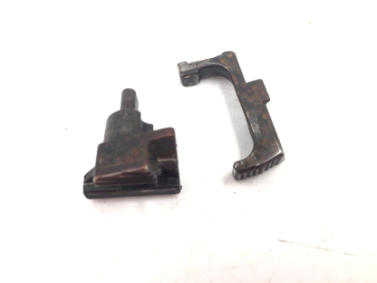Bryco Jennings Nine 9mm, Pistol Parts: Disassembly Button, Mag Release