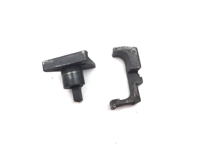 Bryco Jennings Nine 9mm, Pistol Parts: Disassembly Button, Mag Release - Image 3