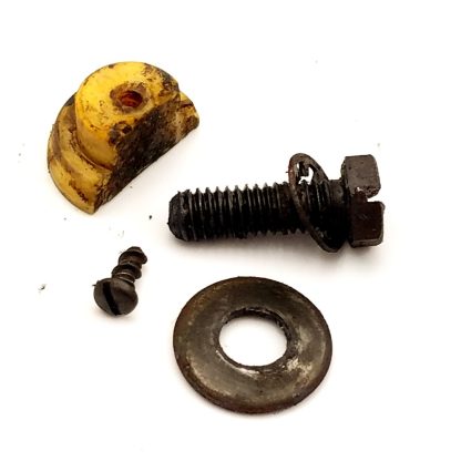 Ithaca 51 Featherlight, 12ga Shotgun Part. Stock Bolt w/ Washer, Buffer w/ Screw - Image 4