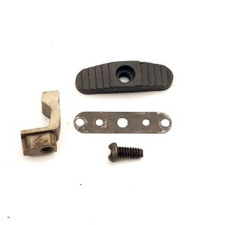 Mossberg 500A, 12ga Shotgun Part. Safety, Button, Plate, Screw