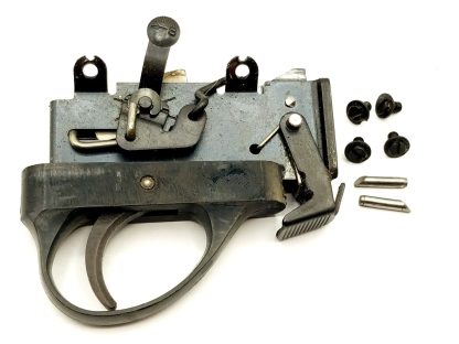 Stevens / Savage 58F, 410ga Shotgun Part. Trigger Housing (metal) w/ Screws, Pins