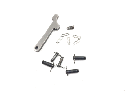 J. C. Higgins 583-1101, 12 Gauge Shotgun Parts:  Lever, Pins, Springs - Image 3