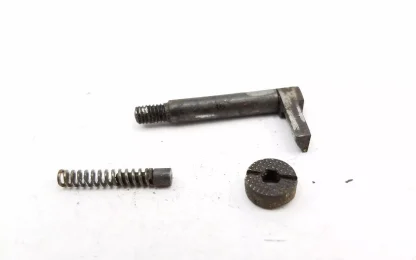 Smith & Wesson 59 9MM Pistol Parts: Mag Catch, nut, plunger and spring - Image 2