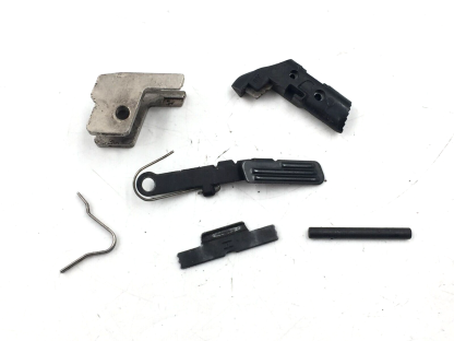 Smith & Wesson SW40VE .40S&W, Pistol Parts: Slide Stop, Barrel Stop, Mag Catch, Lever, Spring, Pin