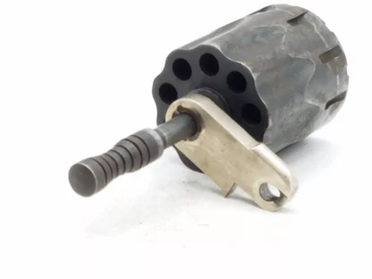 JC Higgins Model 88, 22 LR, Revolver Parts: Cylinder w/crane - Image 3
