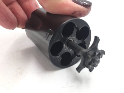 Smith & Wesson 438 Airweight .38 Special, Revolver Parts: Cylinder with Yoke - Image 4