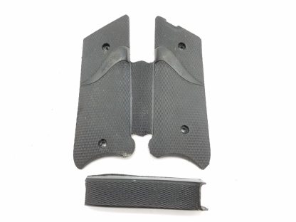 Ruger MKII MK2 Pistol Parts: Pachmayr Signature #2 Rubber Grips w/#4 back piece