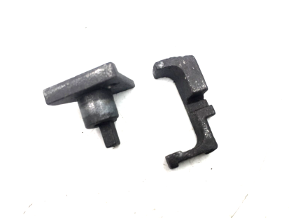 Jimenez JA Nine 9mm, Pistol Parts: Mag Release, Disassembly Button