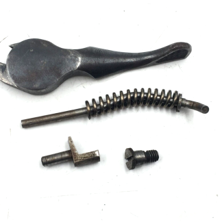 Steven 311A 16 Gauge Shotgun Parts: Top Snap, Trip, Plunger, Spring, Screw