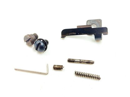 Mossberg 1930D 410GA shotgun parts: Safety lever, lever, screws, pins - Image 4