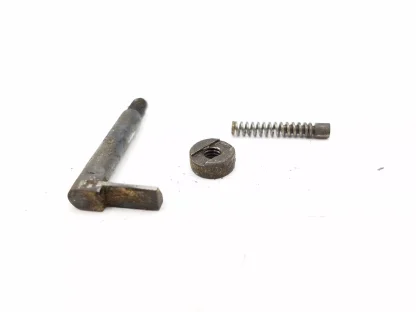 Smith & Wesson 59 9MM Pistol Parts: Mag Catch, nut, plunger and spring - Image 4